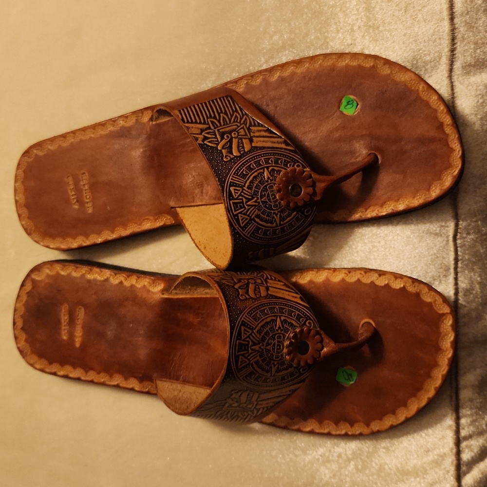 Mexican sandals - leather